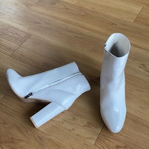 White boots